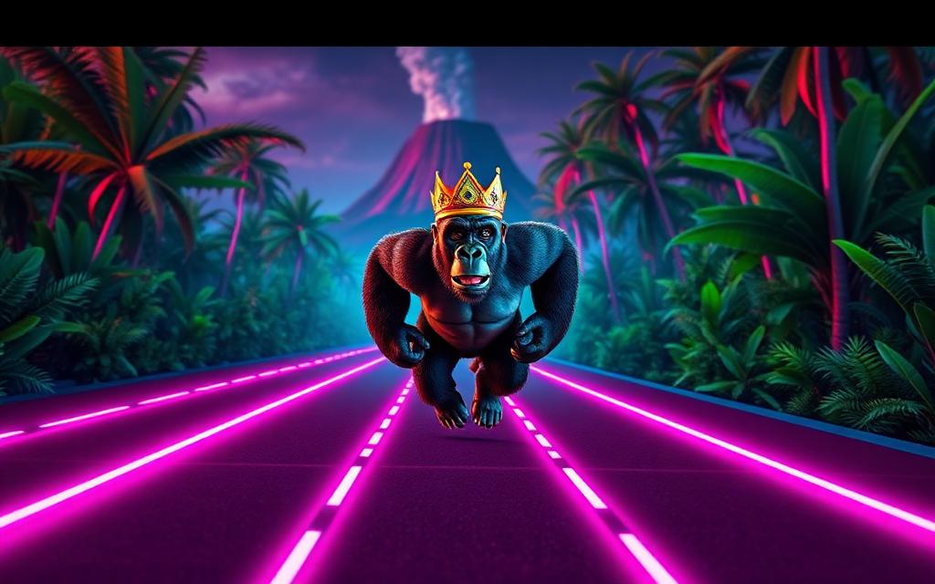 Vista previa del juego Gorilla Run 3D